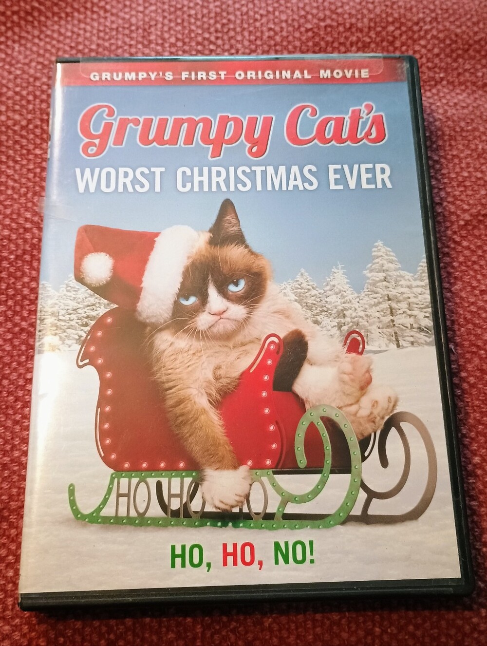 Grumpy Cat's Worst Christmas Ever DVD 📀